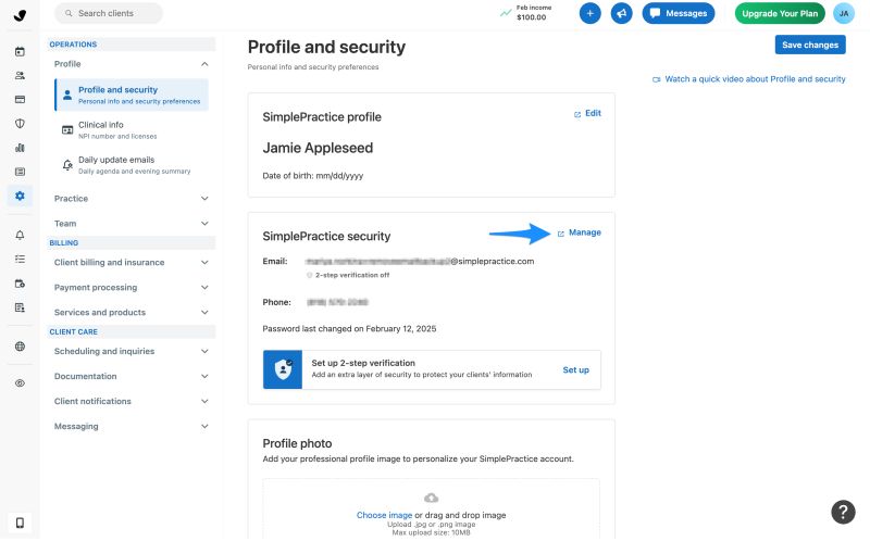 Navigating Your Account Settings Simplepractice Support - Mountain Wallpapers - Perfect Retina Collection