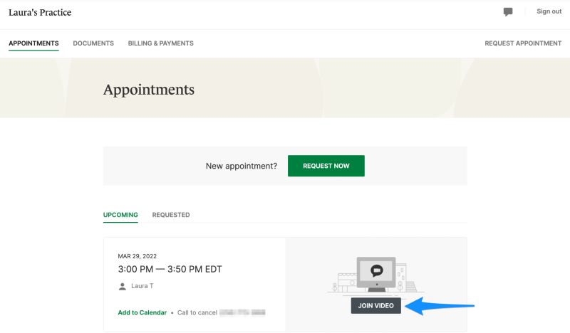Getting Started With Telehealth Simplepractice Client Help Center - Mobile Vintage Arts for Desktop