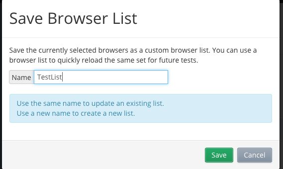 Changing The Default List Of Browsers Crossbrowsertesting Documentation - Best Sunset Images in Desktop