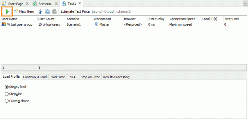 6 Running Your Load Test Loadcomplete Documentation - Amazing Mobile Minimal Images | Free Download