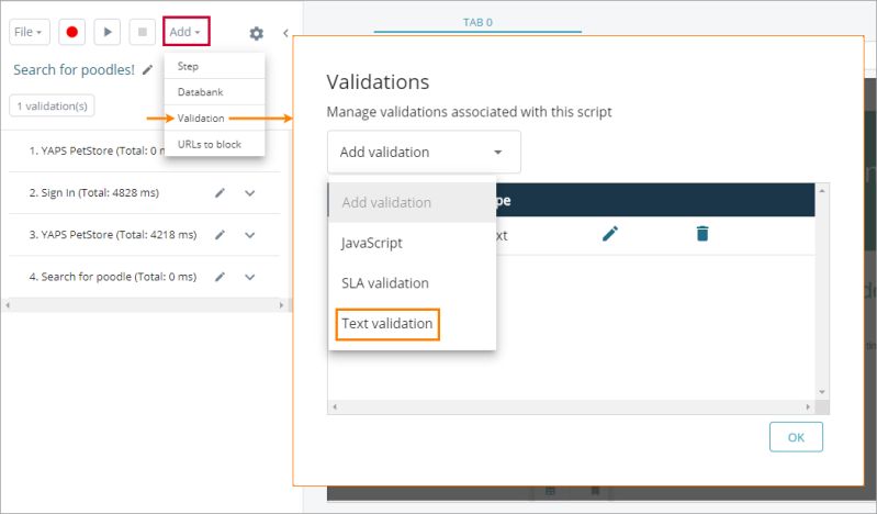 Validations Loadninja Documentation - Premium Dark Pattern Gallery - High Resolution