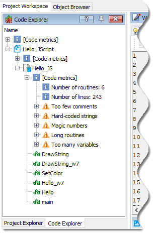Code Metrics Testcomplete Documentation - High Quality Vintage Design - Retina