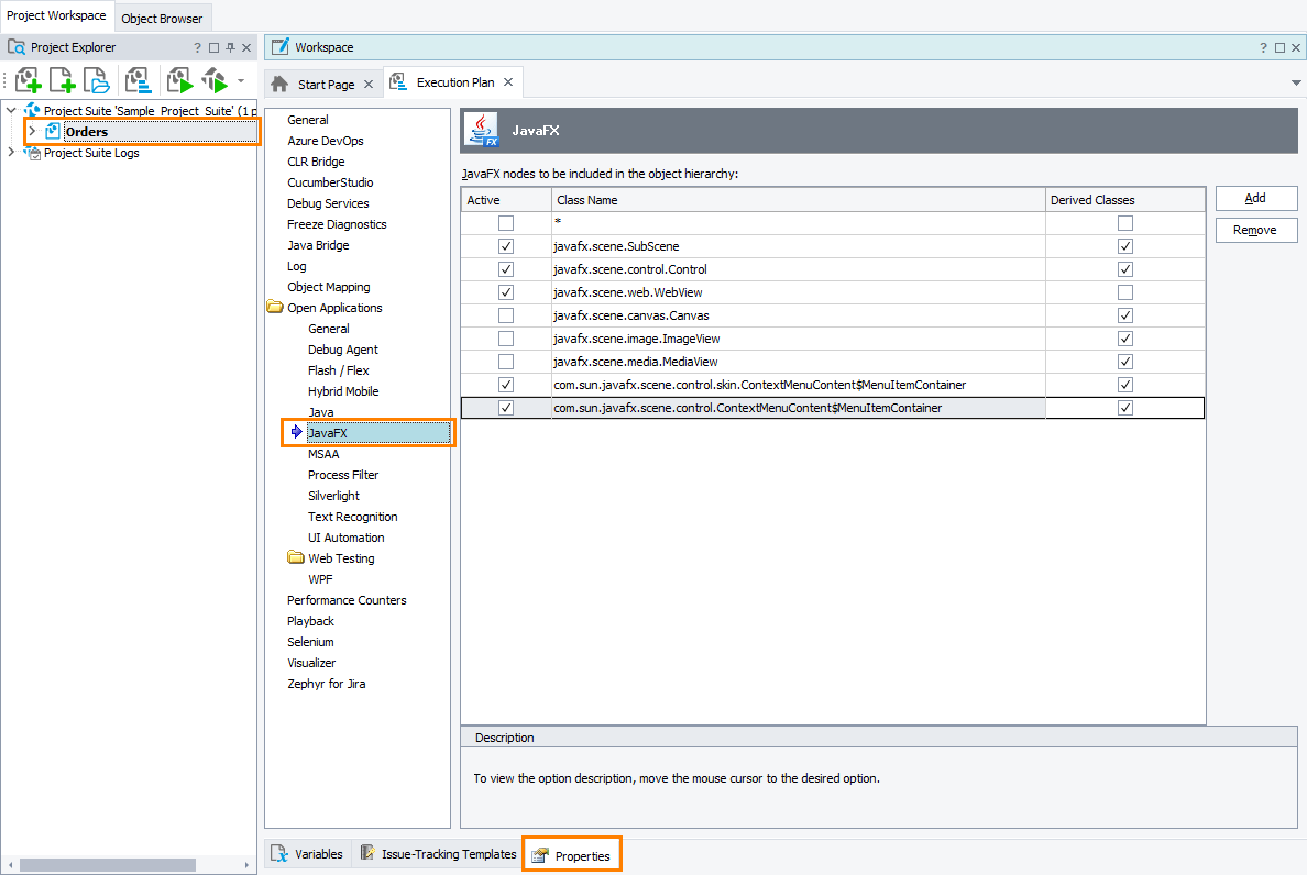 How to resize a javafx 3d subscene? Project Properties Javafx Options Testcomplete Documentation