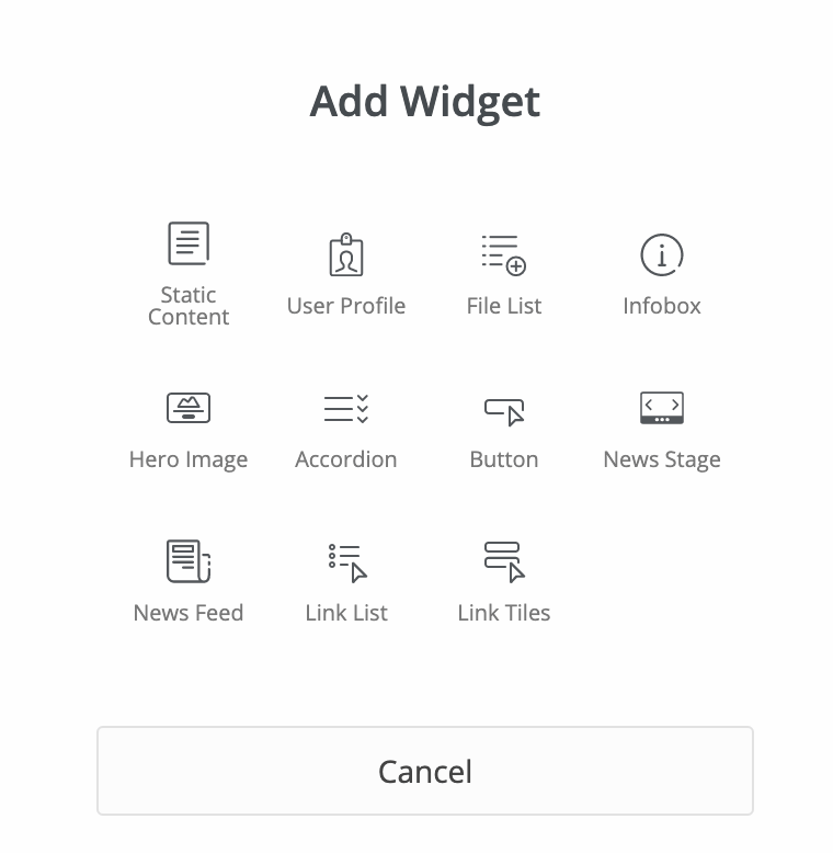Customize your ios 14 or android home screen with these app icons and widget covers. Using Widgets On Pages And In News Staffbase