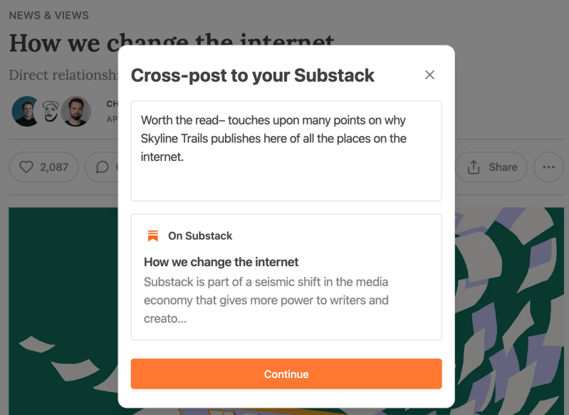 How To Share A Substack Publication S Post With Your Subscribers - Premium Space Background Gallery - Ultra HD