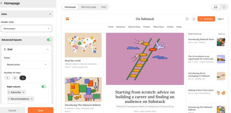Substack Designing Your Publication Home Page - Download Classic Space Wallpaper | Desktop