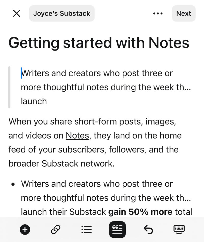 How To Publish A Post From The Substack App Substack Tools - Premium Minimal Image Gallery - Retina