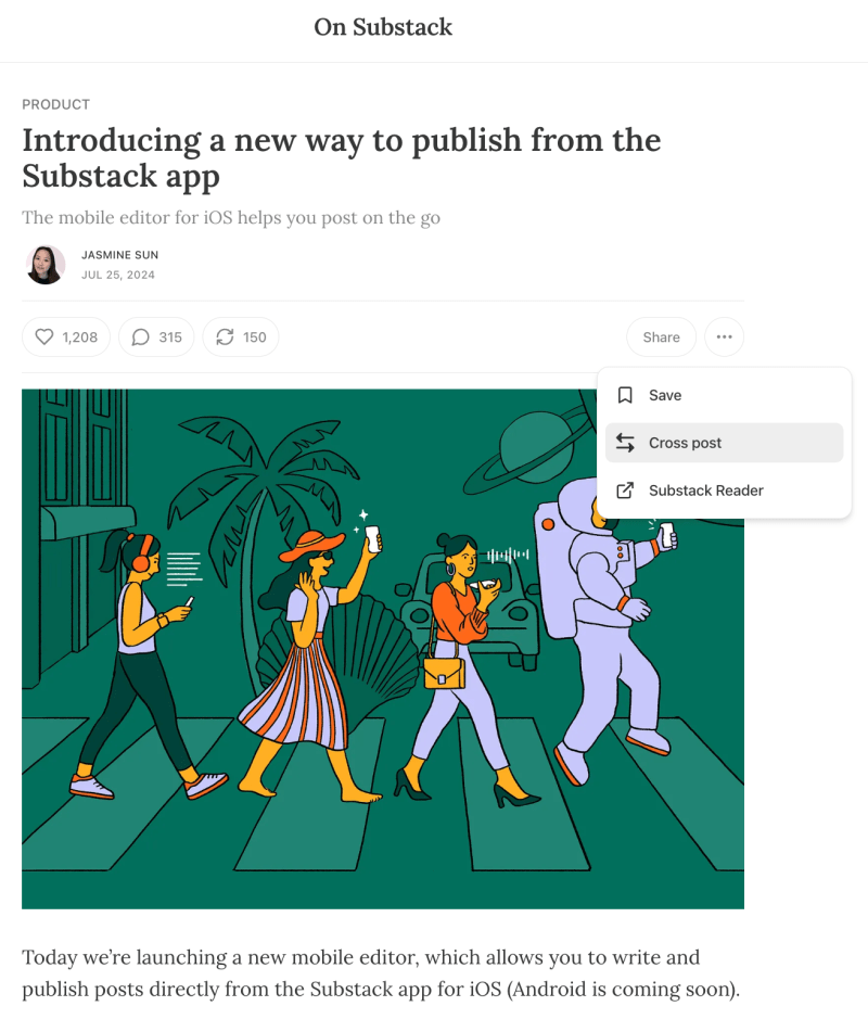 How To Share A Substack Publication S Post With Your Subscribers - Download Professional Landscape Photo | Retina