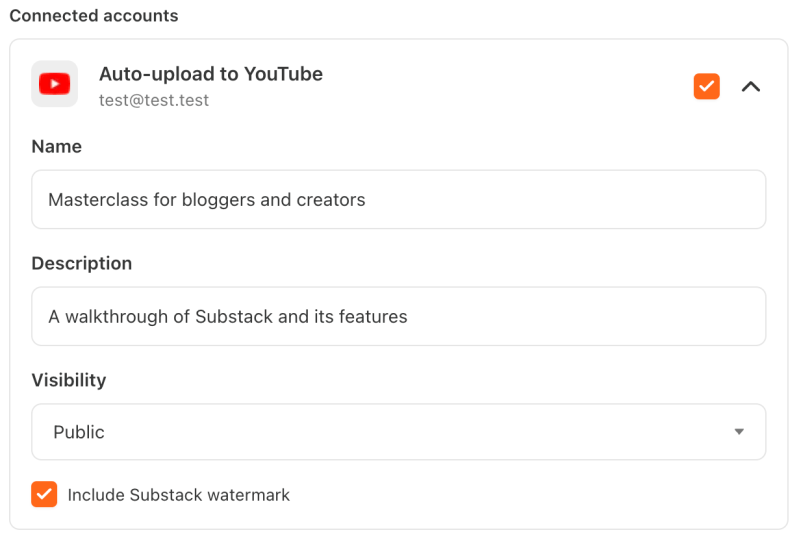 How To Get Started With Substack Chat Youtube - Modern Minimal Design - Desktop