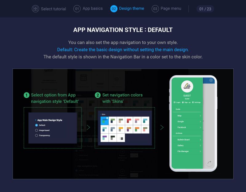 Swing2app Tutorial Support - Professional Mobile Landscape Backgrounds | Free Download