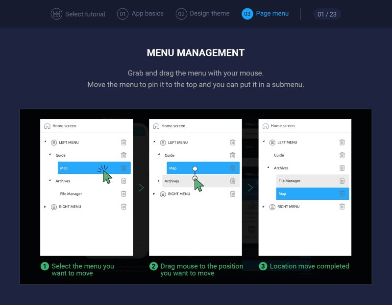 Swing2app Tutorial Support - Premium Dark Illustration Gallery - HD