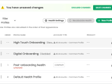 Configure Profiles For Account Health Totango