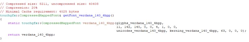 Bitmap Font Compression Touchgfx Documentation - Minimal Picture Collection - 8K Quality