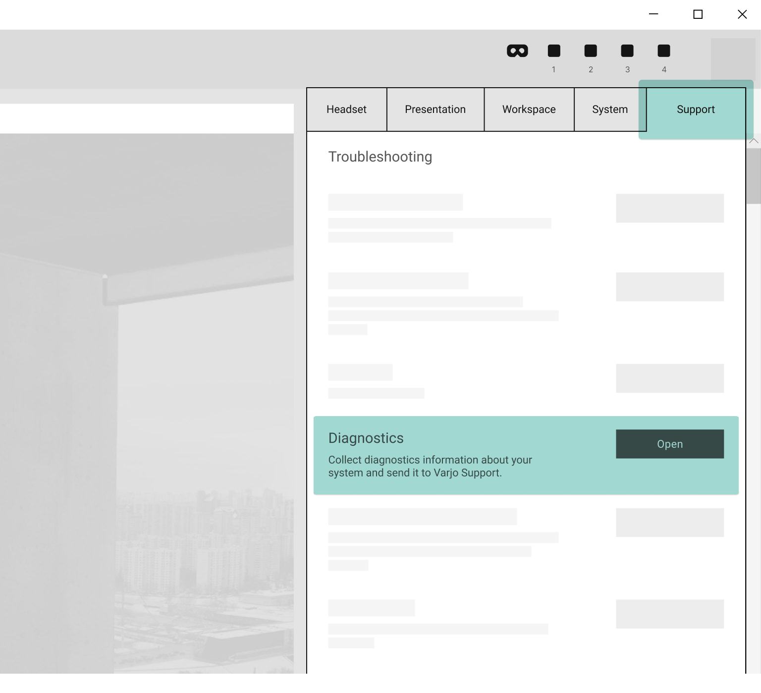Varjo Support - City Pattern Collection - 8K Quality