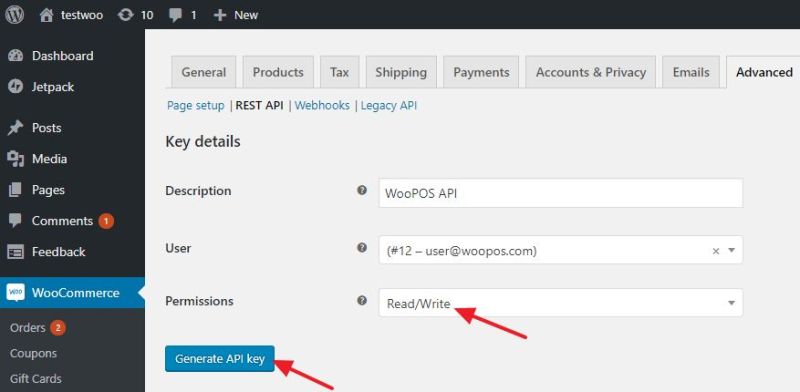 Setting Up Woocommerce User Account And Api Woopos Support - Premium HD Vintage Photos | Free Download