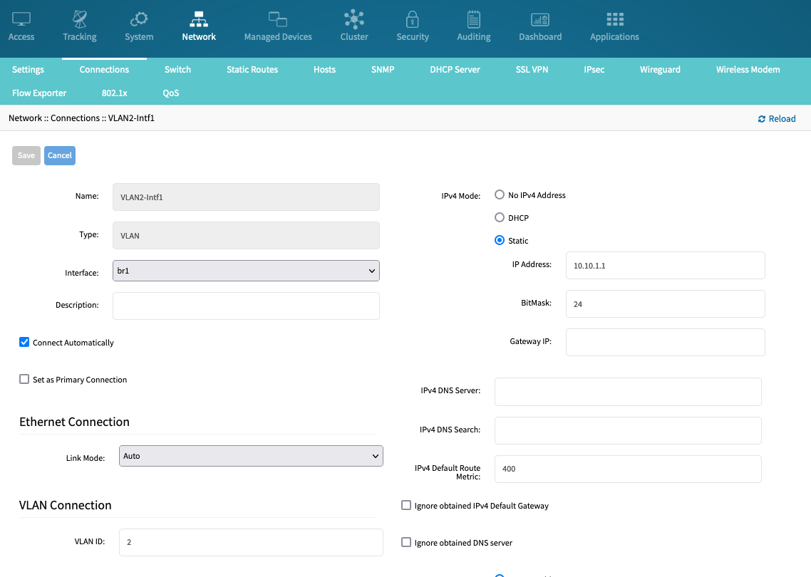 Palo alto internal vm with network segmentation