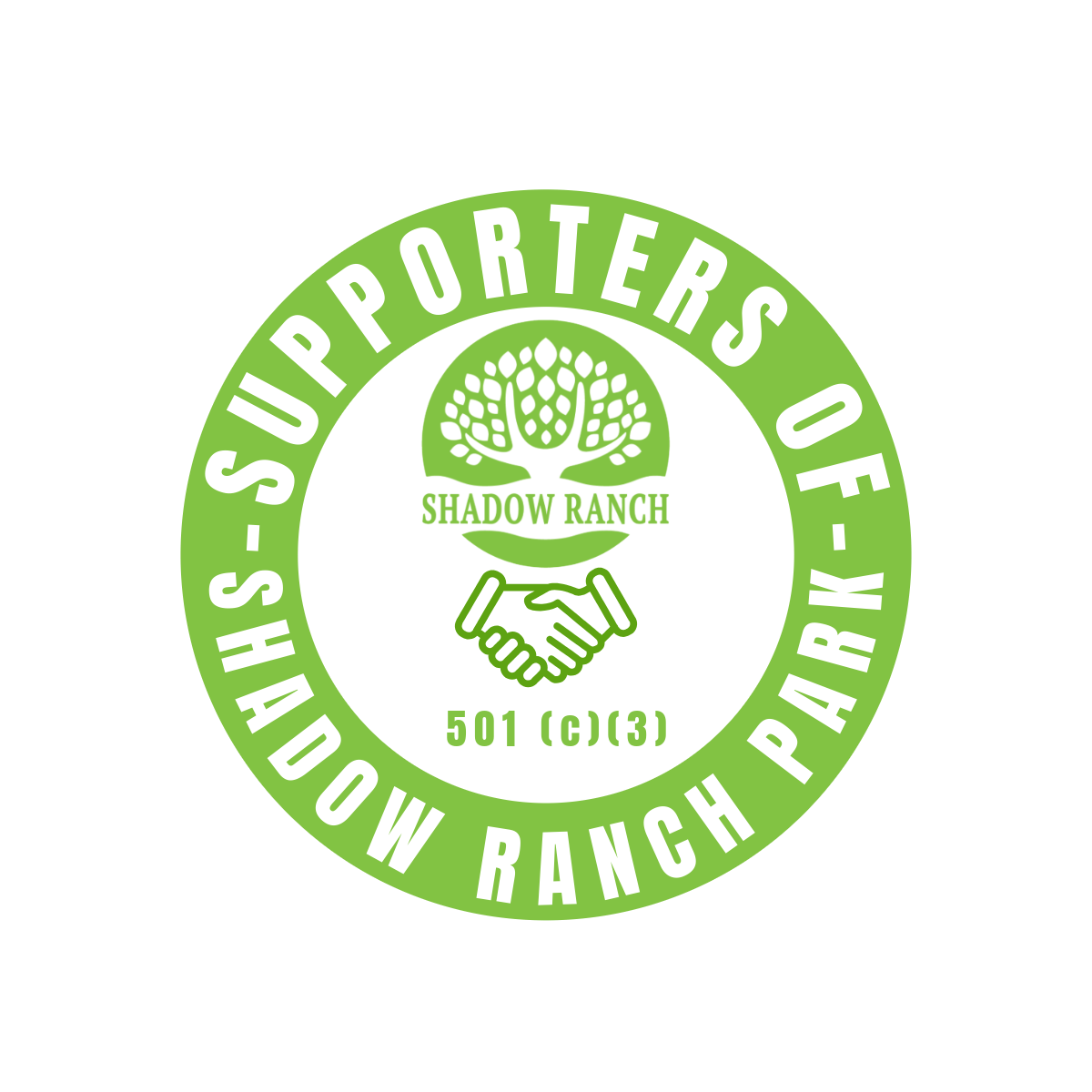 Supporters of Shadow Ranch Park