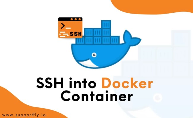 How To SSH Into Docker Container?