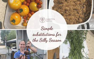 Simple substitutions for the silly season
