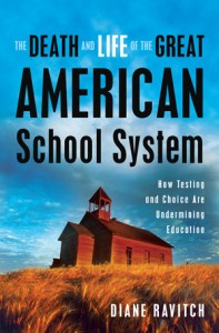 Ravich's book, "The Death and Life of the Great American School System" Image: motherjones.com