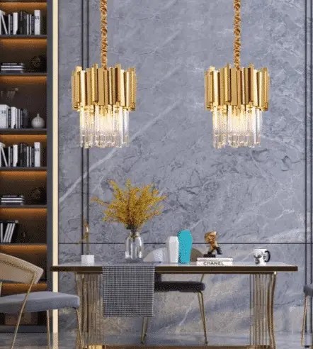 Roberto 12" Crystal Chandelier