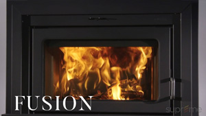 Supreme Fusion24 Epa Wood Burning Fireplace Insert