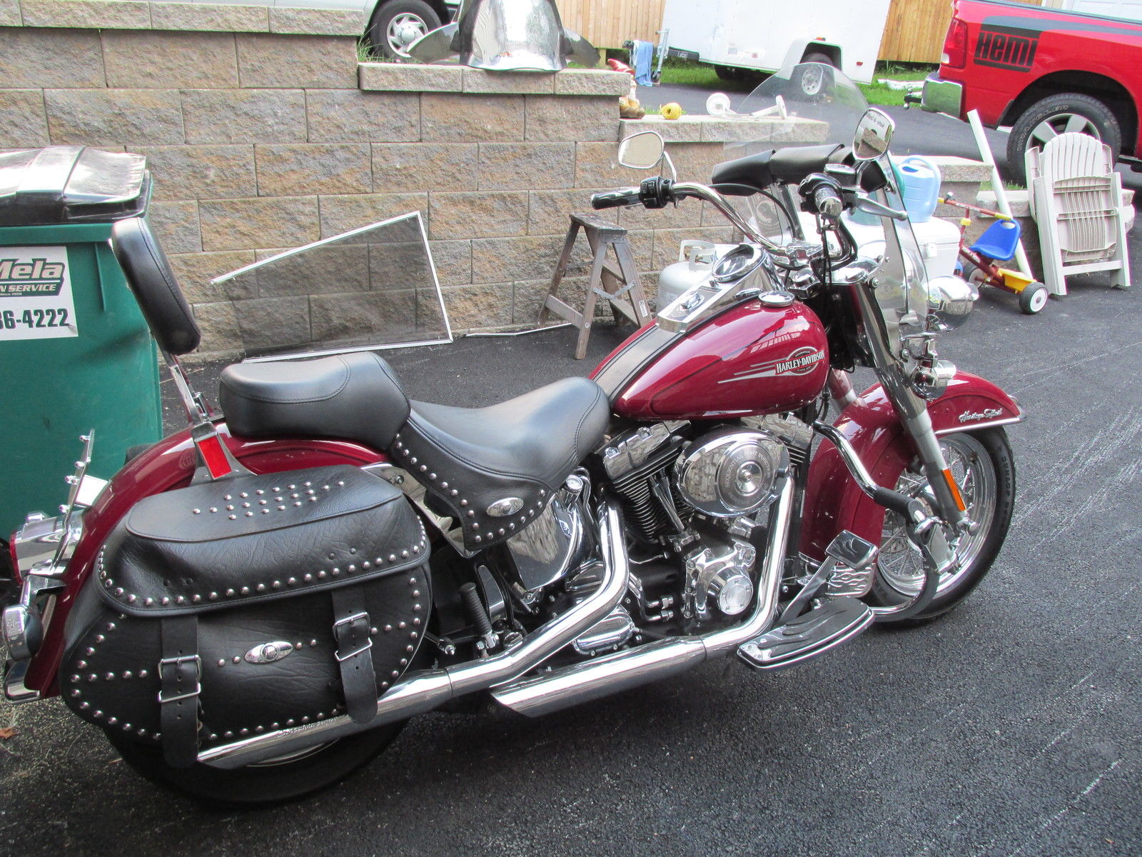 Armor coat stainless steel p~2006 harley davidson flstc heritage softail classic. 2006 Harley-Davidson Heritage Softail Classic