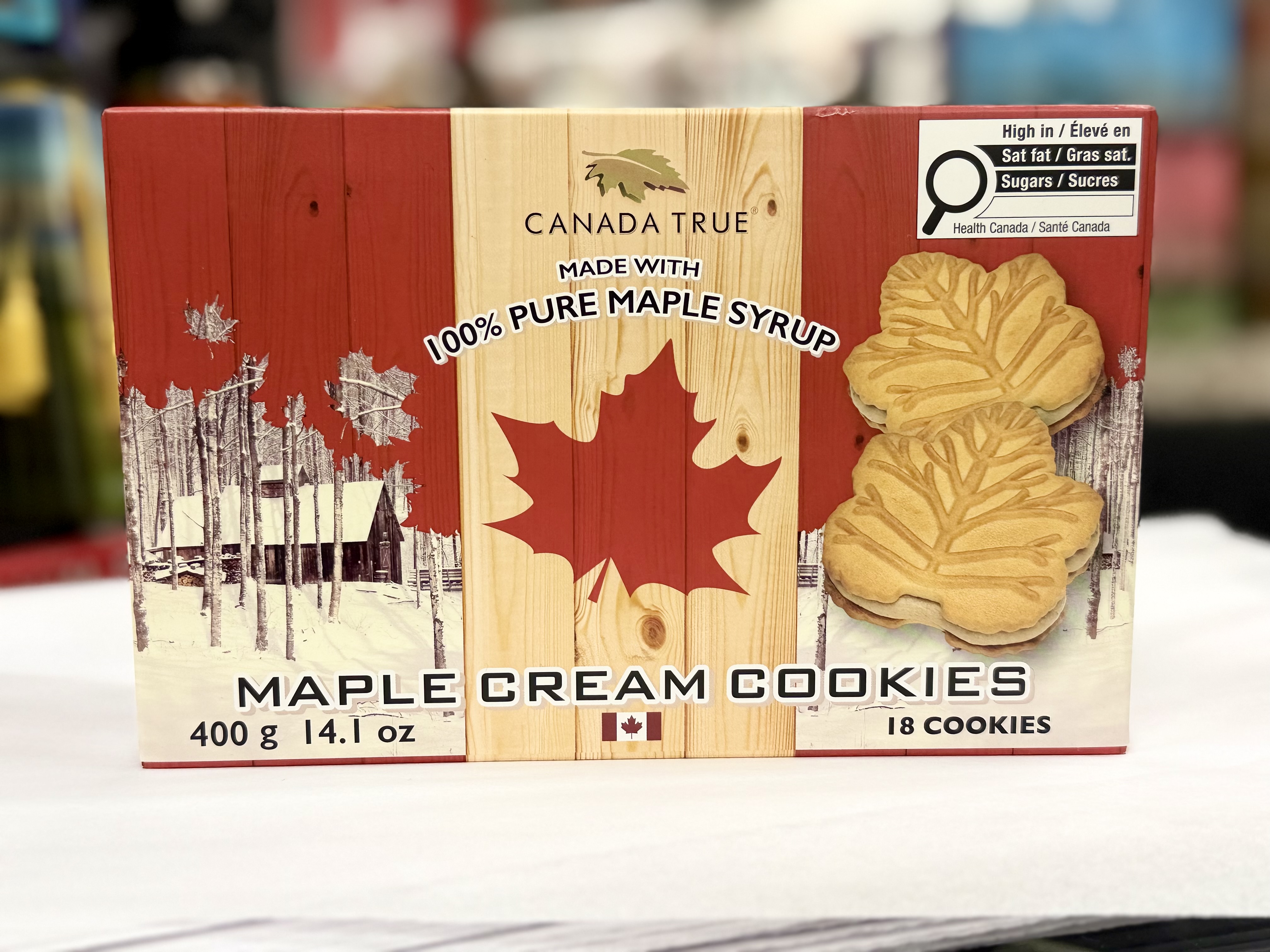 400g Maple Cream Cookies (Sugar shack)
