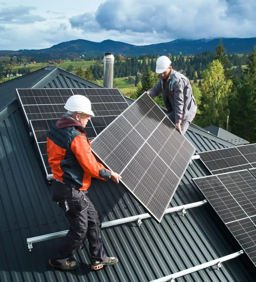 Solar Installation Mountains