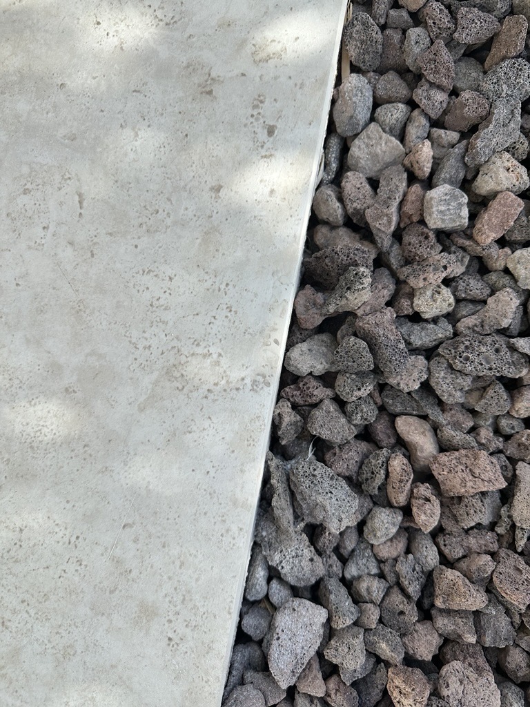 Imagen de la comparativa antes/después Reparación losa terraza