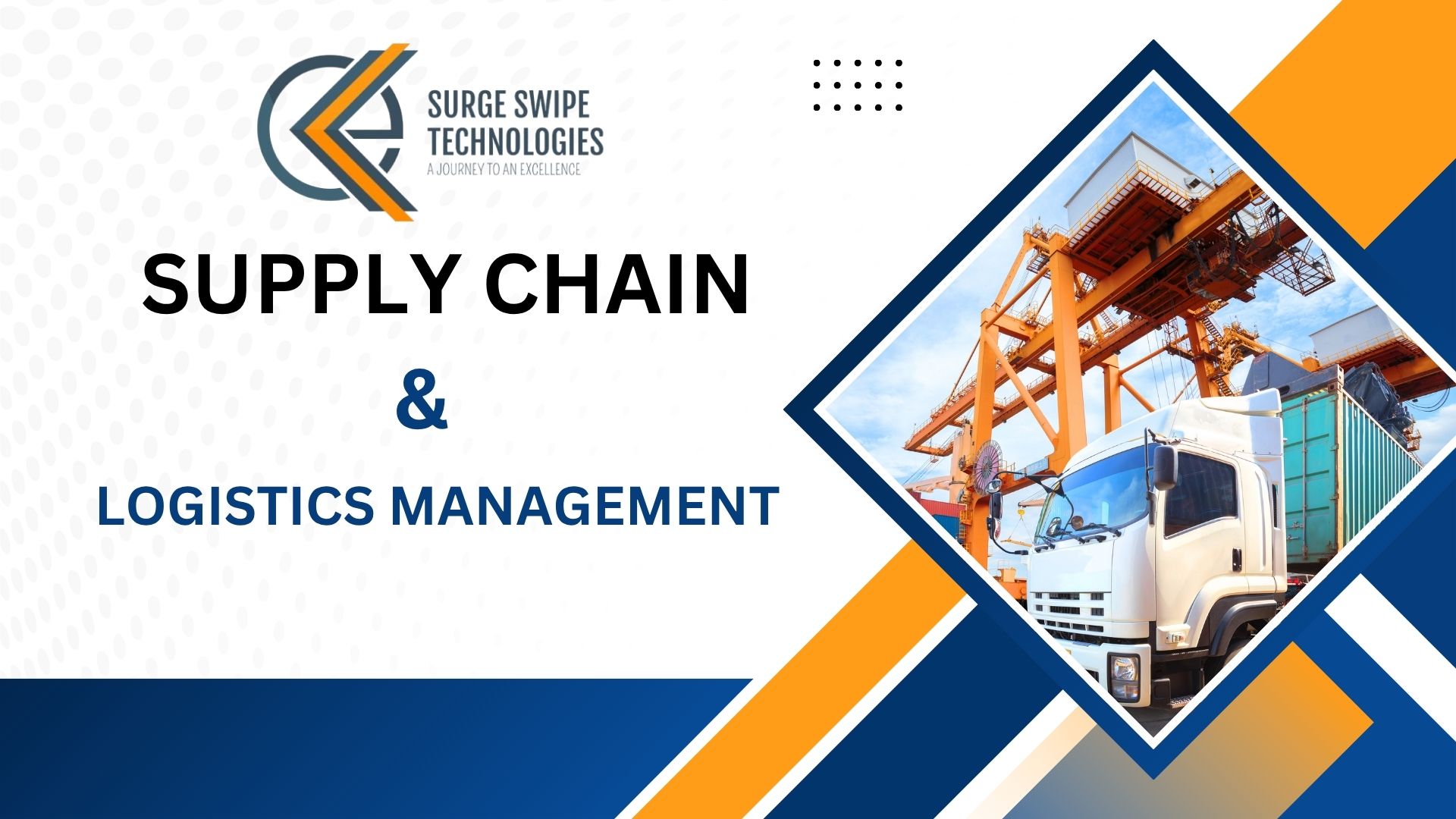 Modern supply chain success depends on visibility, agility, and the smart use of data and technology.