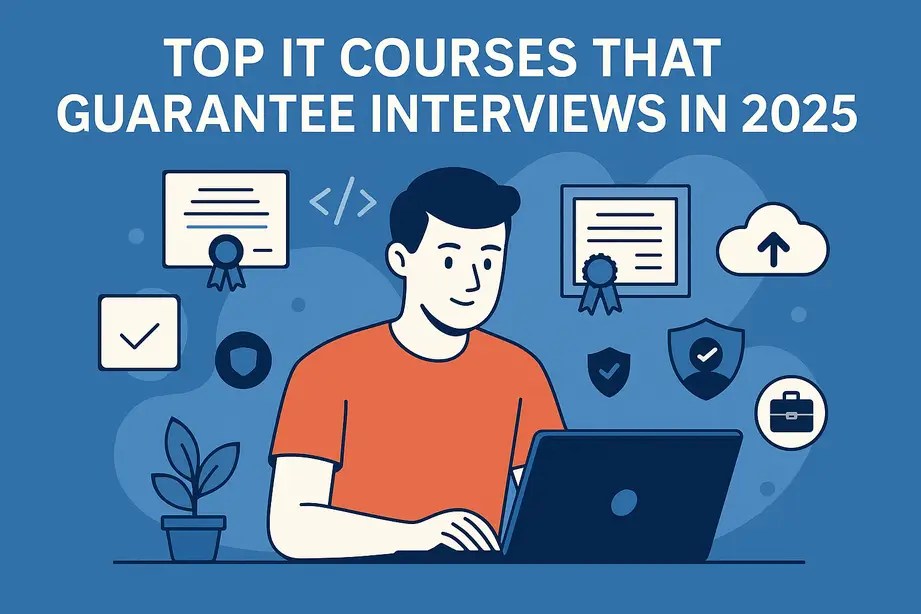 Explore the top IT courses in 2025 that guarantee interviews and help you launch a tech career with Surge Swipe Technologies.  