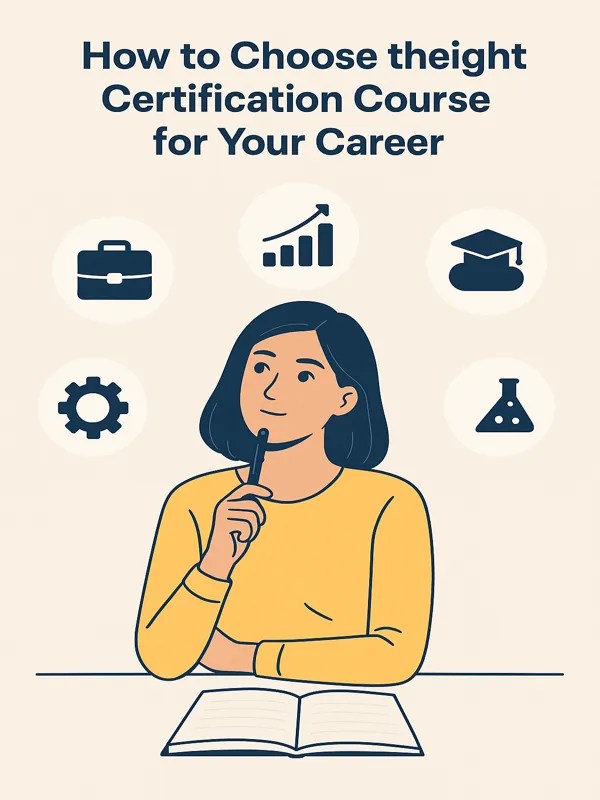 Choosing the right certification course for your future career path  