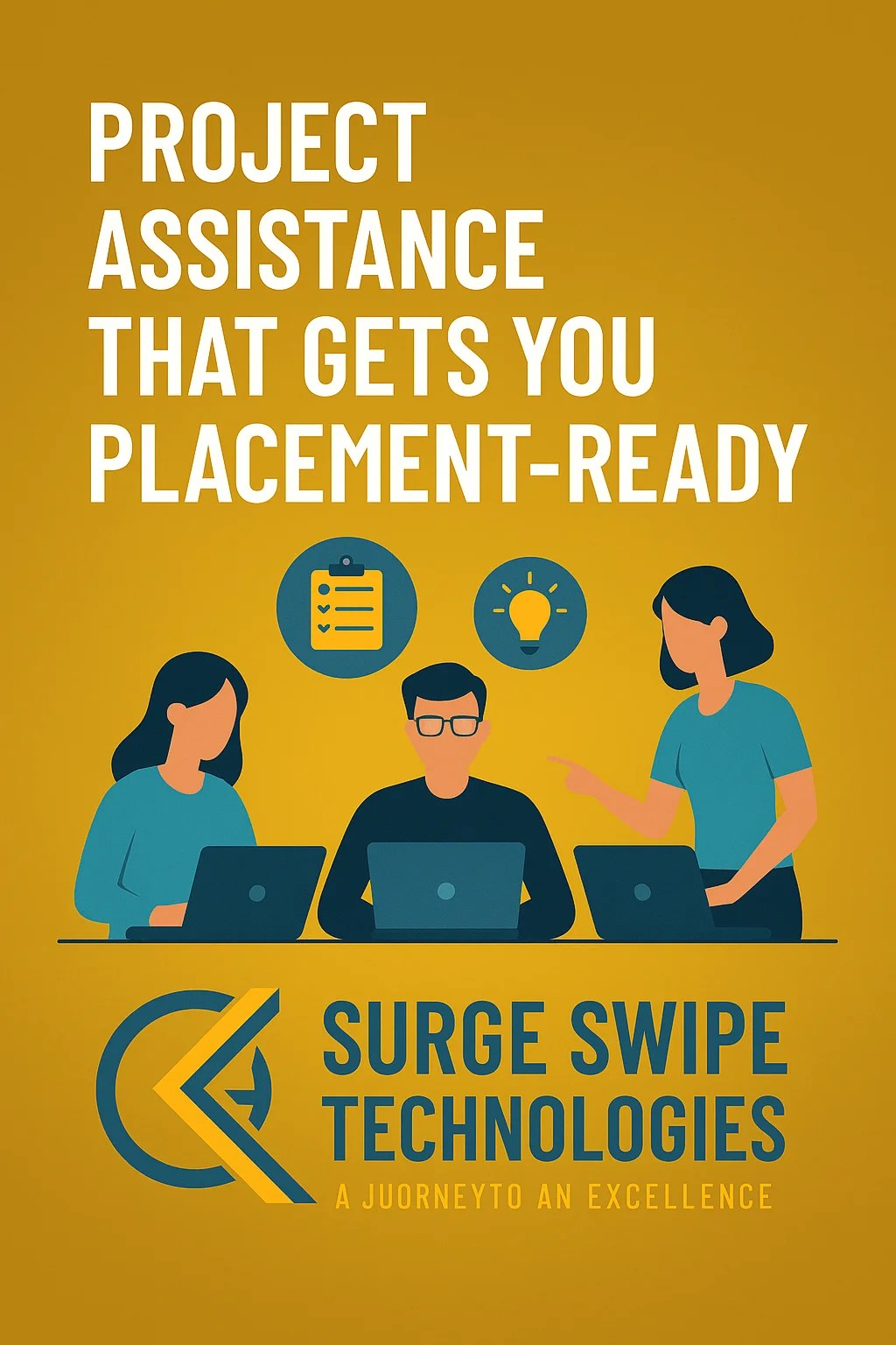 Placement-ready project support for students by Surge Swipe Technologies  