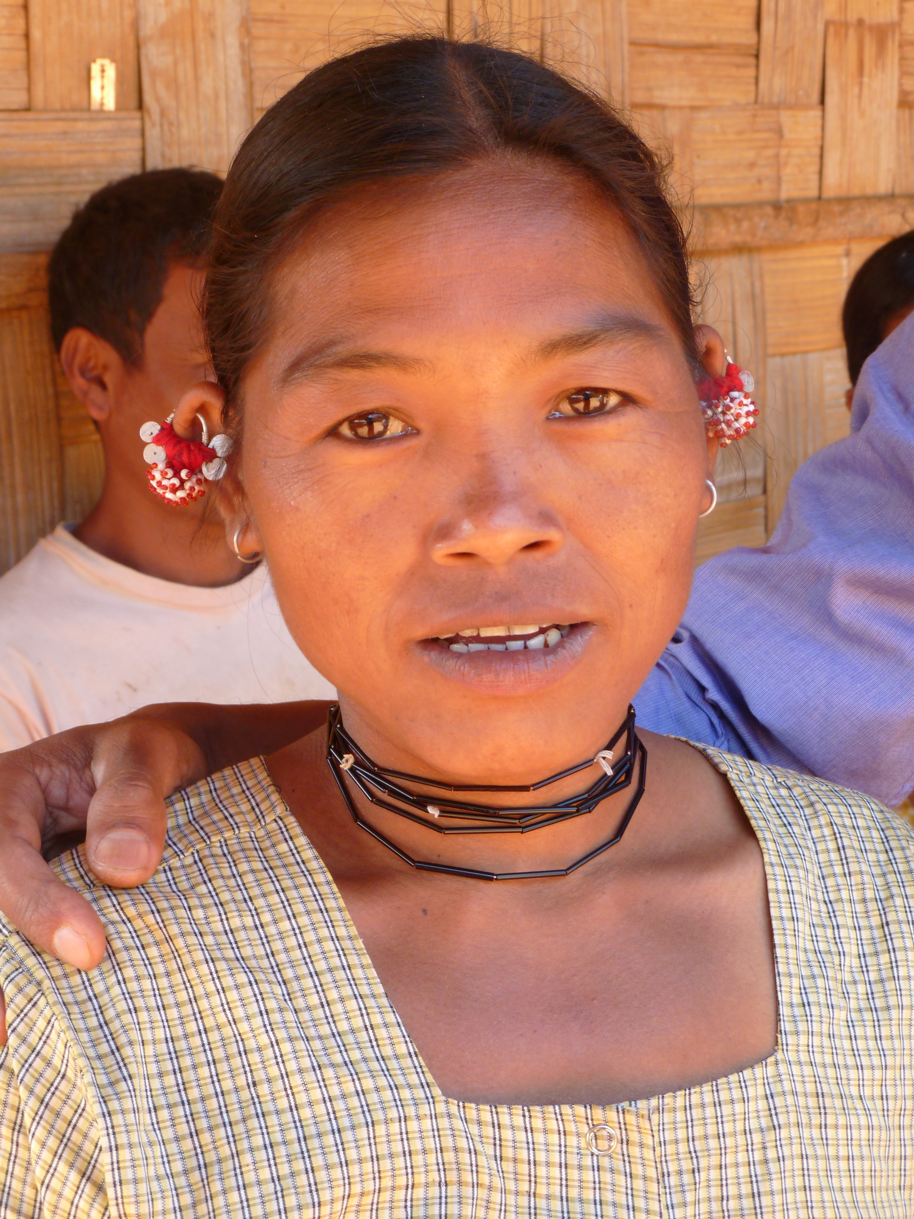 Rencontre dans un village garo