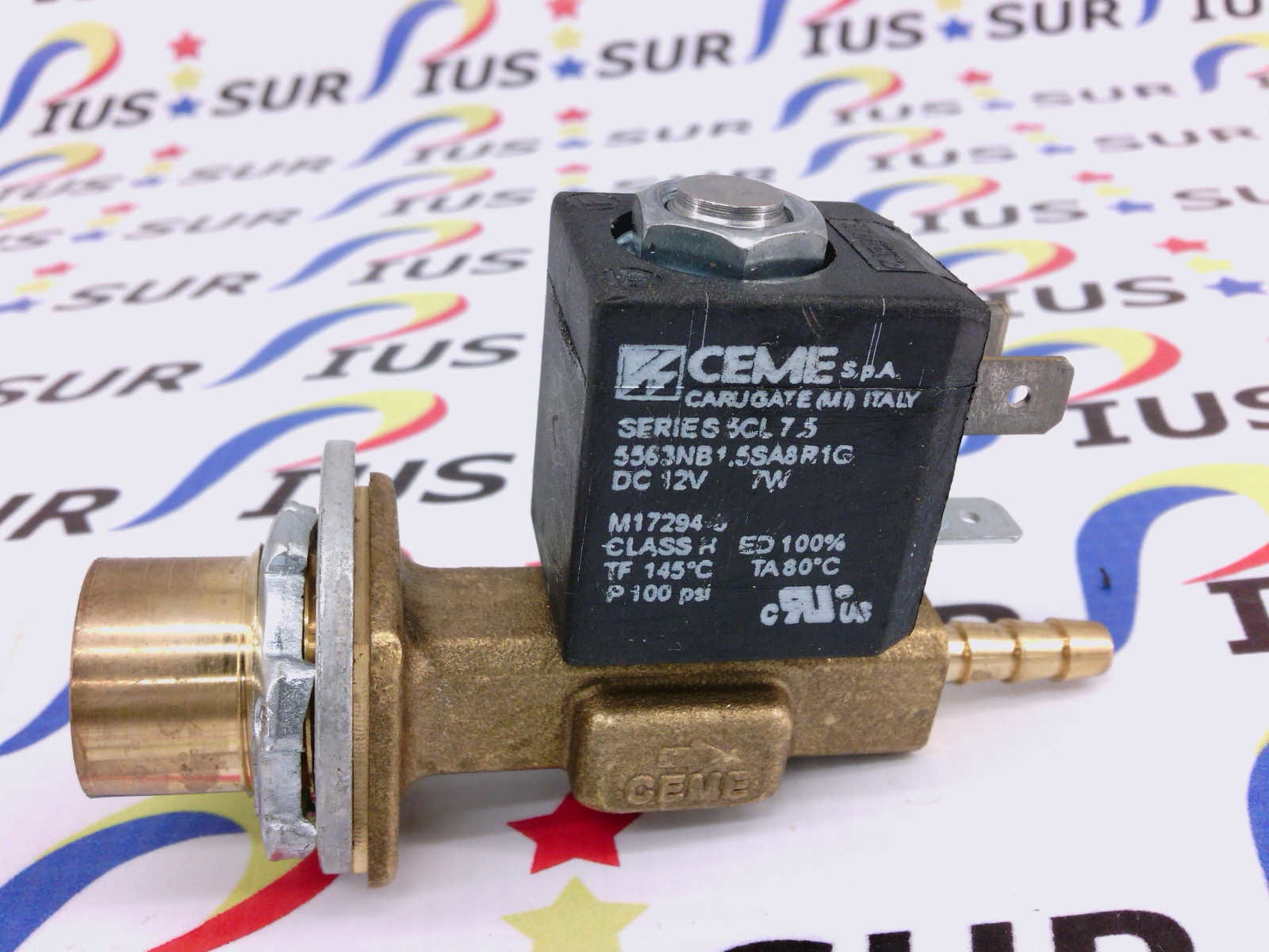 LINCOLN ELECTRIC WELD PAK EASY CORE MIG 9SM17294 GAS SOLENOID VALVE