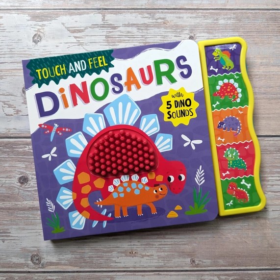 silicon sound book dinosaur