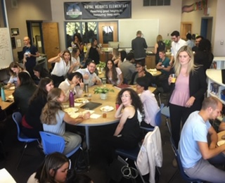 Welcome lunch for UBC teacher candidates