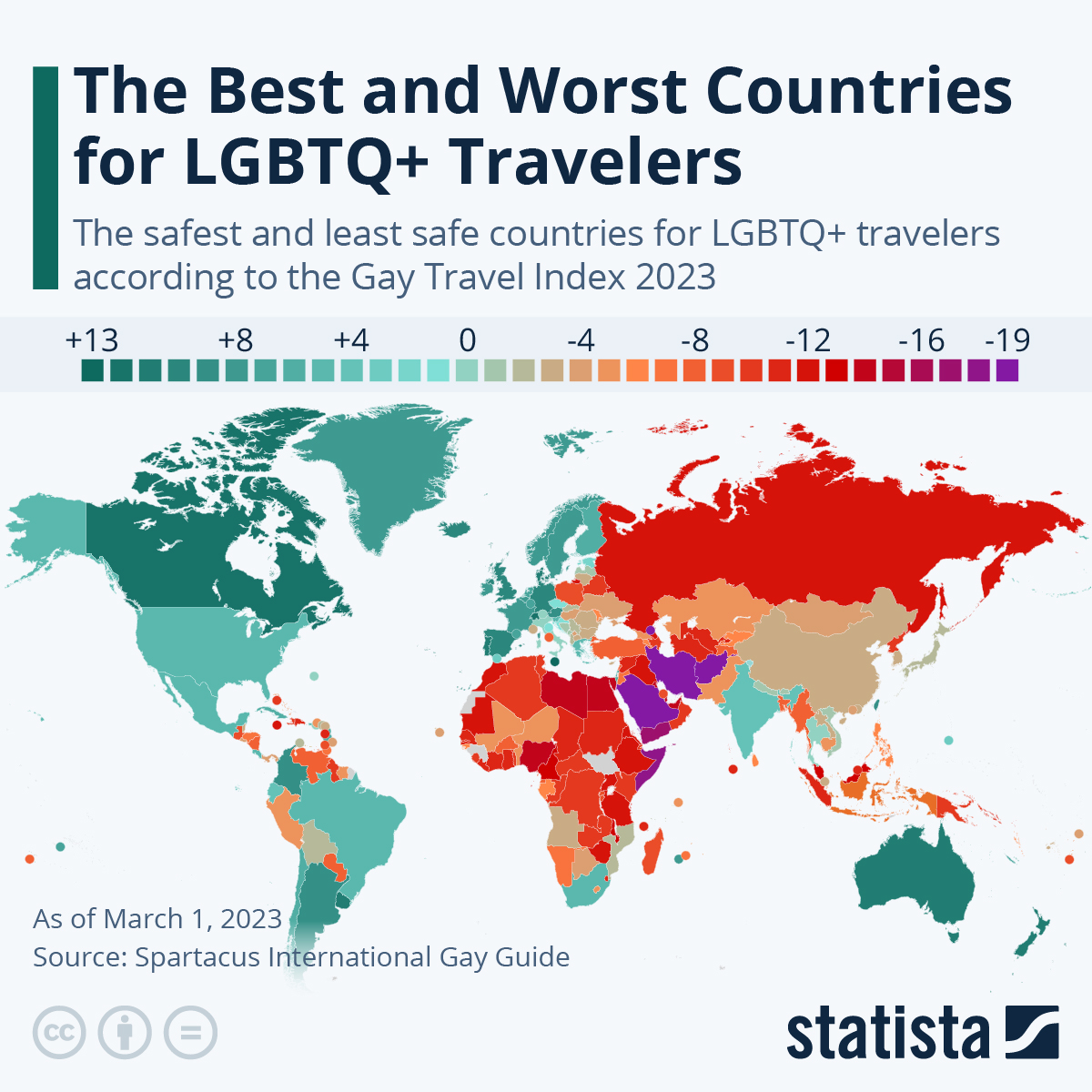 These Are The Best And Worst Countries For LGBTQ+ Travelers