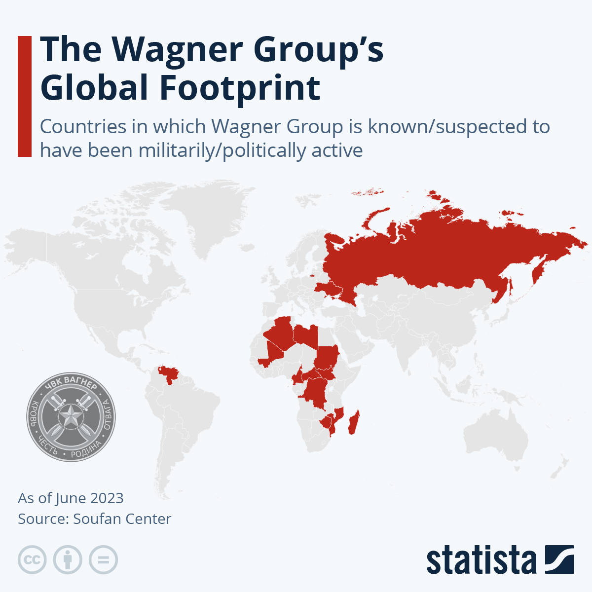‘Not Just Ukraine’: Here’s The Wagner Group’s Global Footprint