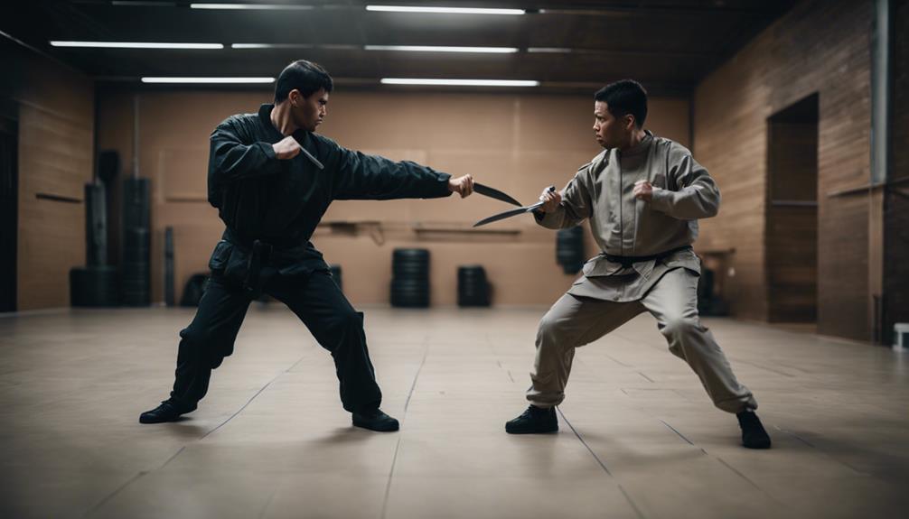 knife attack training methods