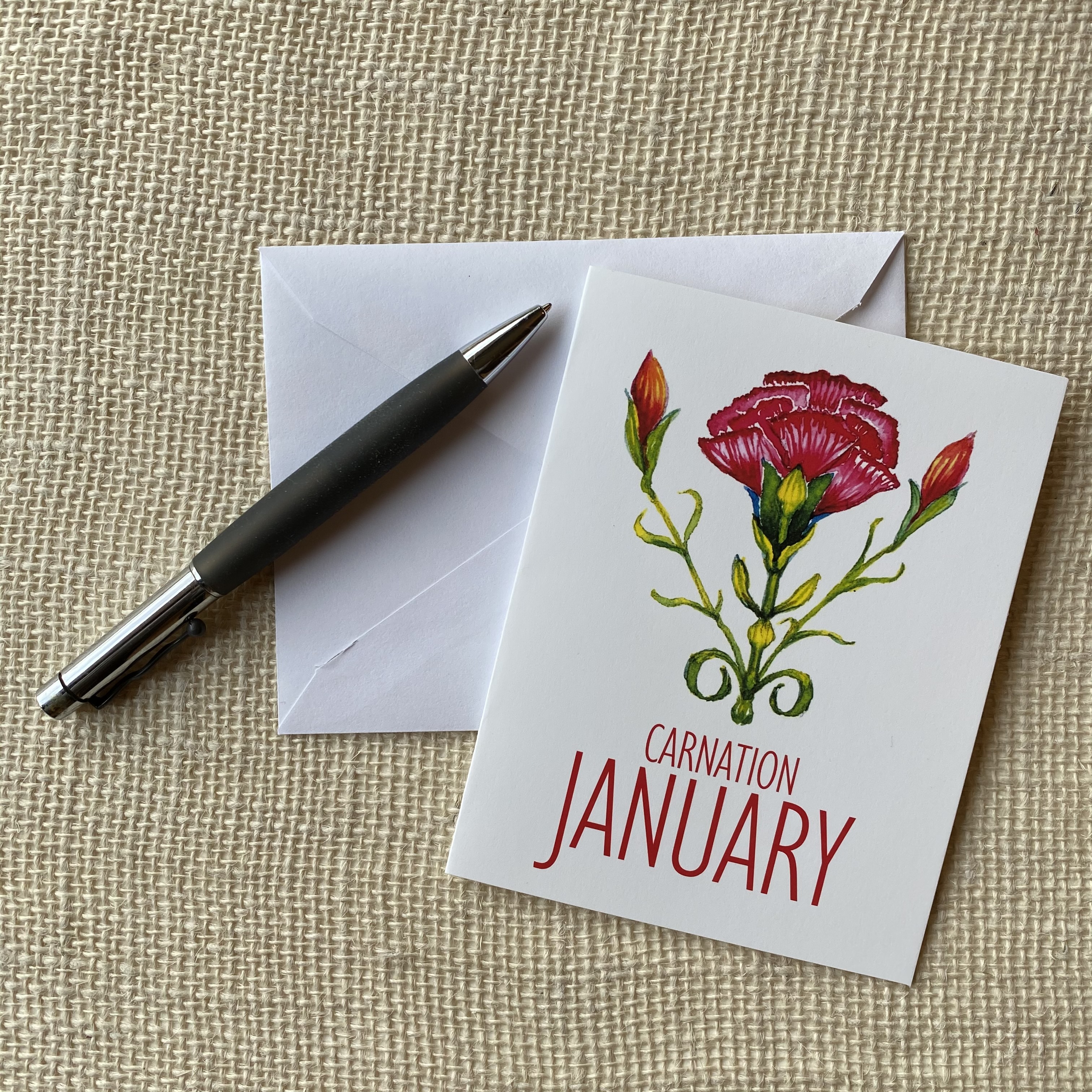 Birth Month Greeting Cards