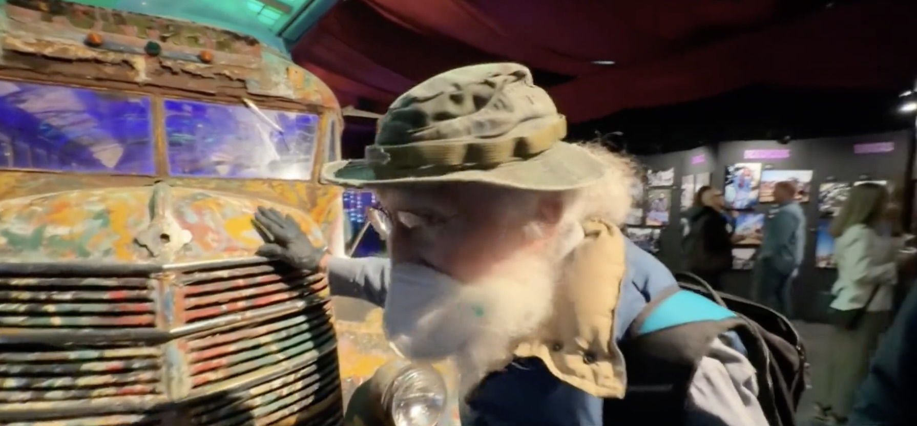 Ken Kesey and his Merry  Pranksters