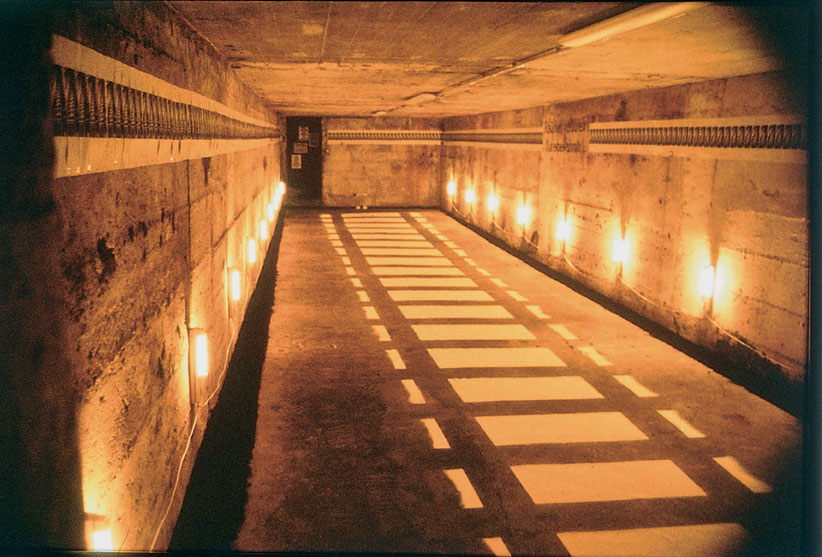 Site-specific installation created for Ifficial Arts Centre, Cologne. 1998. The overall project was called 'Eight Days a Week' curated by Jürgen Kisters and Georg Gartz bringing Liverpool based artists to a diverse range of venues and galleries throughout Cologne.