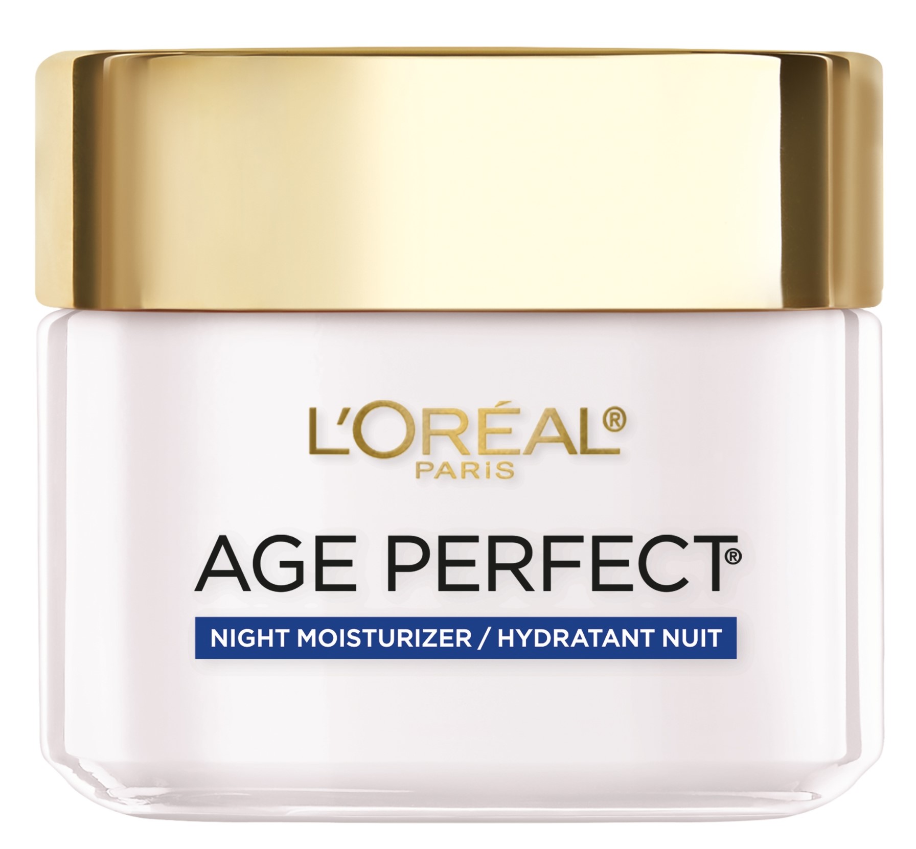L'Oreal Age Perfect Night Moisturizer is specially formulated for mature skin with soy seed proteins, an amino acid rich ingredient which helps firm and improve skin elasticity.