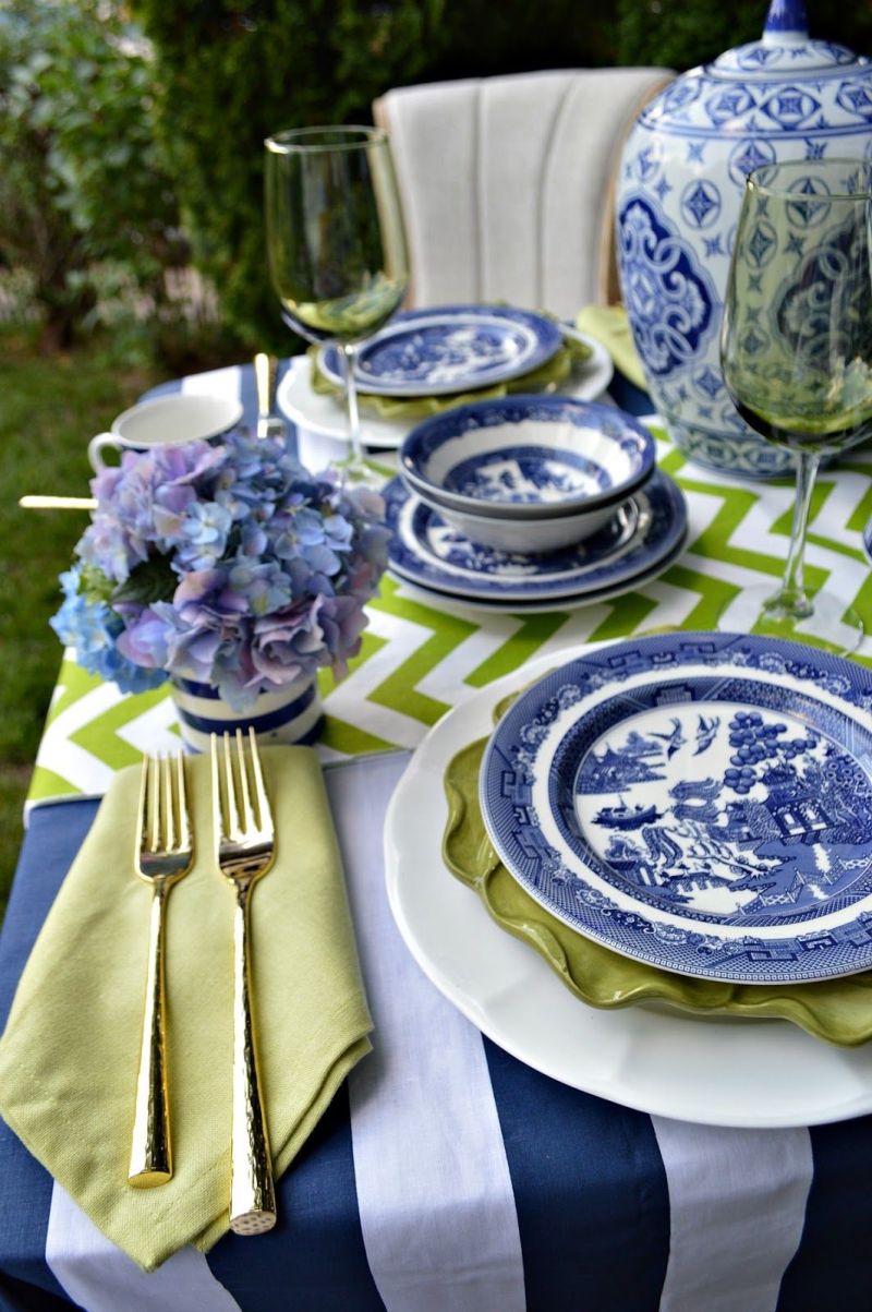 Blue and White China Sets the Perfect Table for Any Season