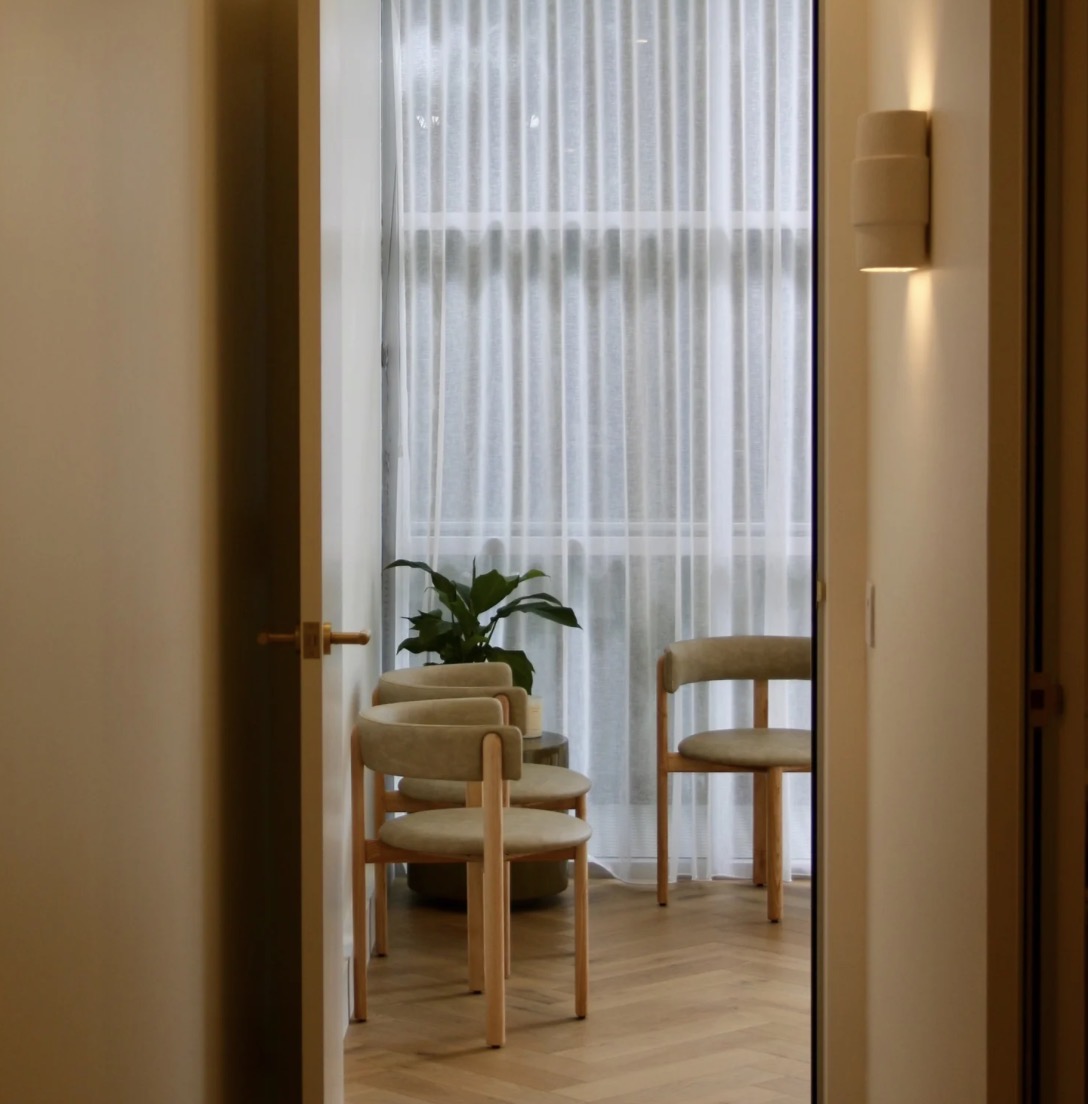 Inside the clinic