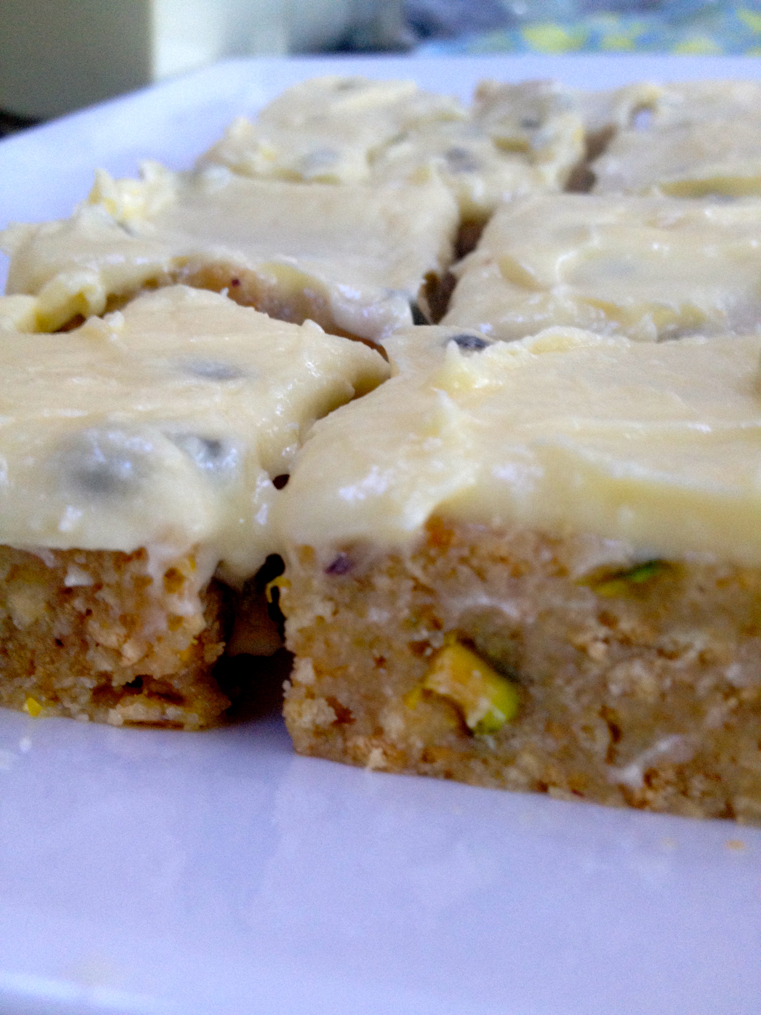 Passion-Pistachio Slice
