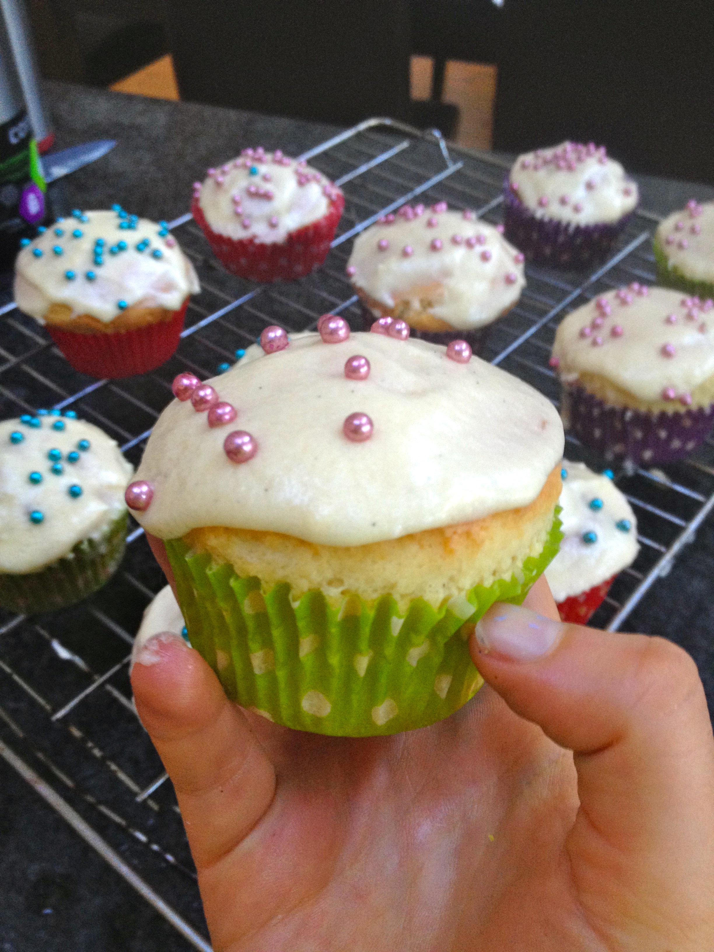 Very Vanilla Cupcakes