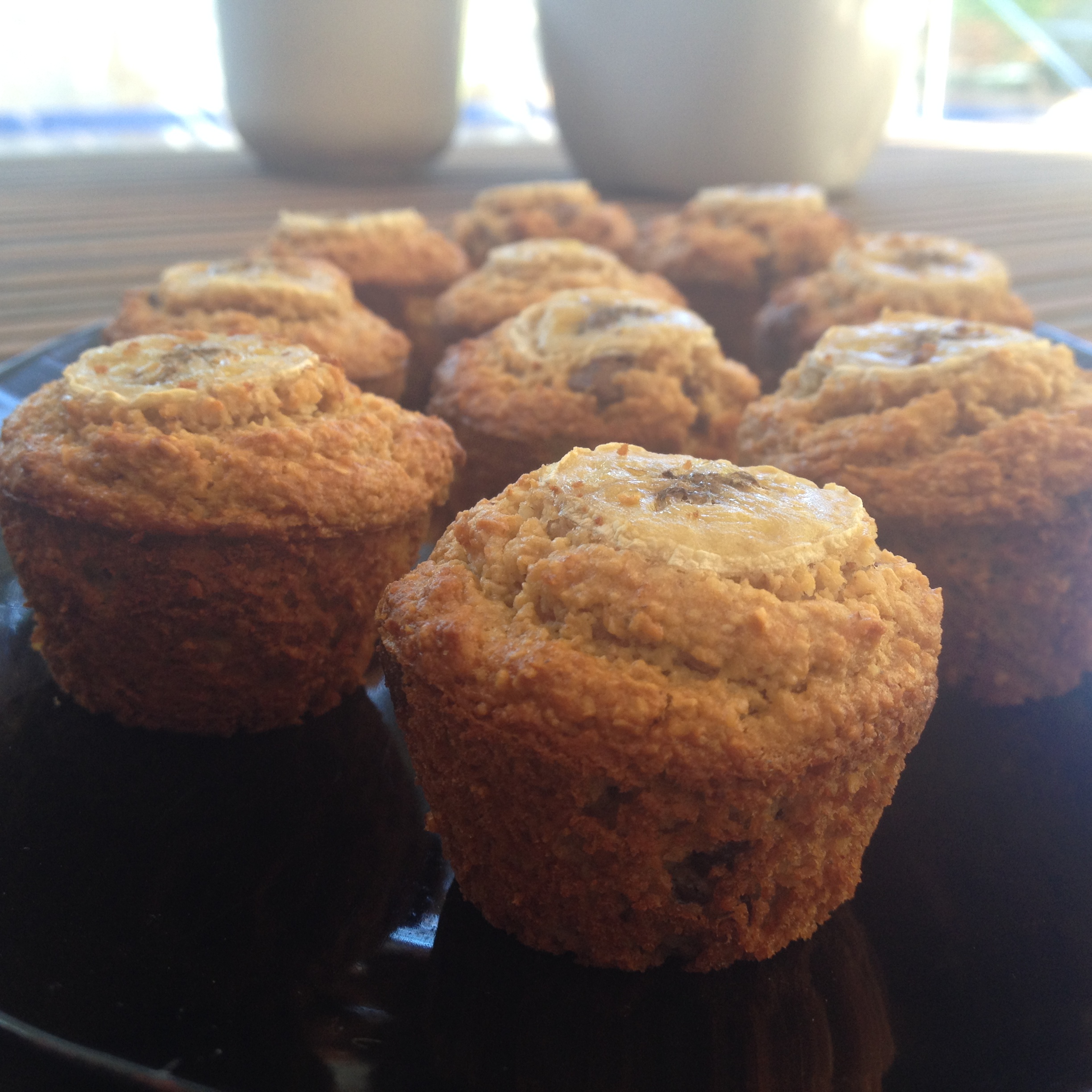 Mini Banana Muffs